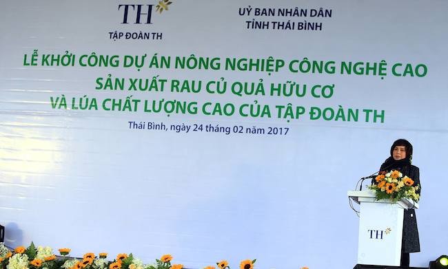 Tập đoàn TH khởi công dự án 3000 tỷ đồng tại Thái Bình ảnh 2