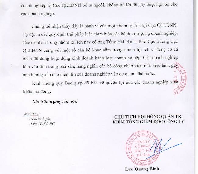 Cục Quản lý lao động ngoài nước ‘làm khó’ doanh nghiệp XKLĐ? ảnh 1