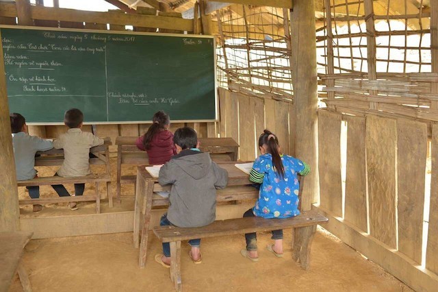 ‘Mang’ trường tiểu học lên vùng cao Pú Xi, Điện Biên ảnh 3