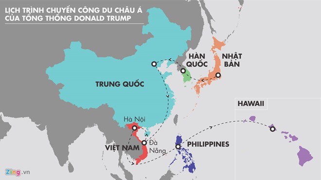 Thông điệp của Trump đến châu Á: 'Kiên nhẫn với Triều Tiên sắp cạn' ảnh 1