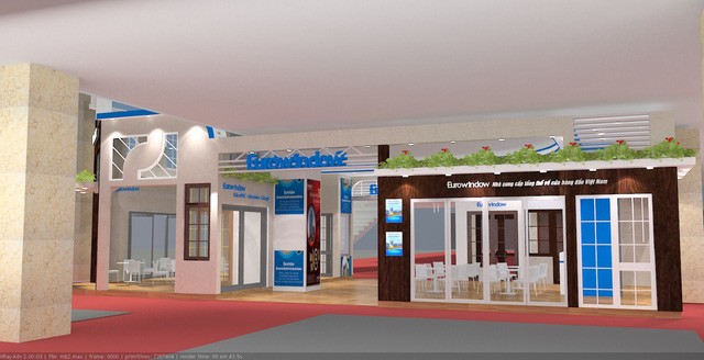 Eurowindow giới thiệu sản phẩm cửa thông minh tại Vietbuild Hà Nội 2018 ảnh 1