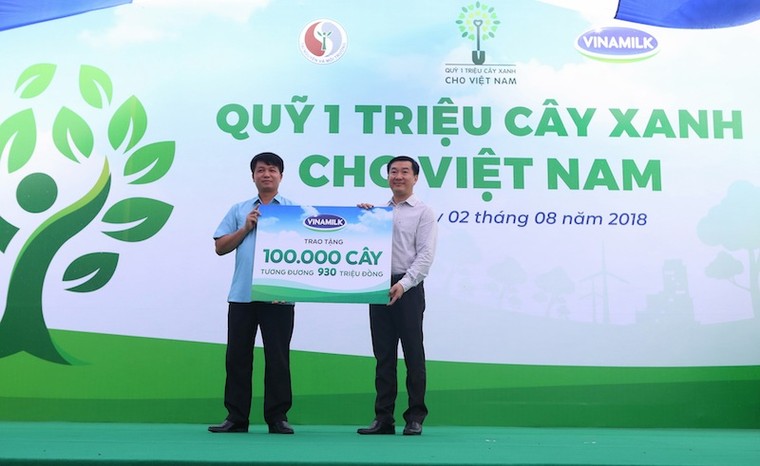 Vinamilk trồng 100.000 cây xanh tại Bắc Kạn ảnh 1