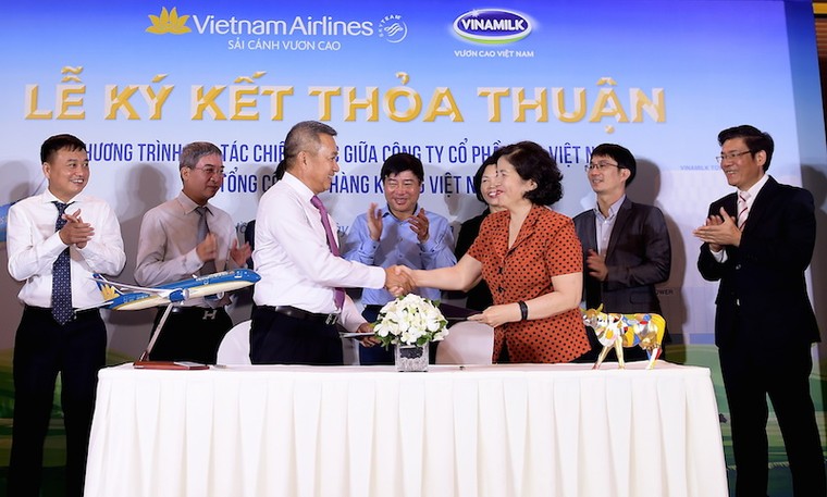 Vietnam Airlines & Vinamilk hợp tác chiến lược ảnh 1