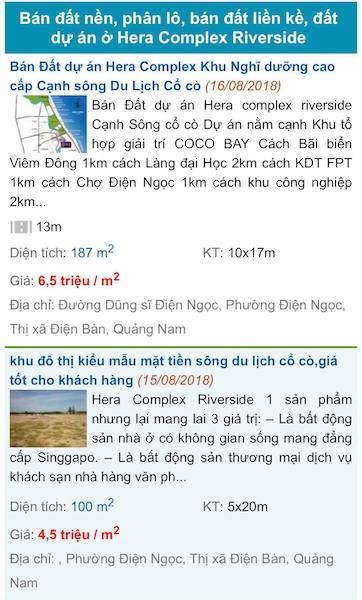  Nhà đầu tư Hà Nội ‘mắc kẹt’ tại các dự án đất nền Điện Nam- Điện Ngọc ảnh 1