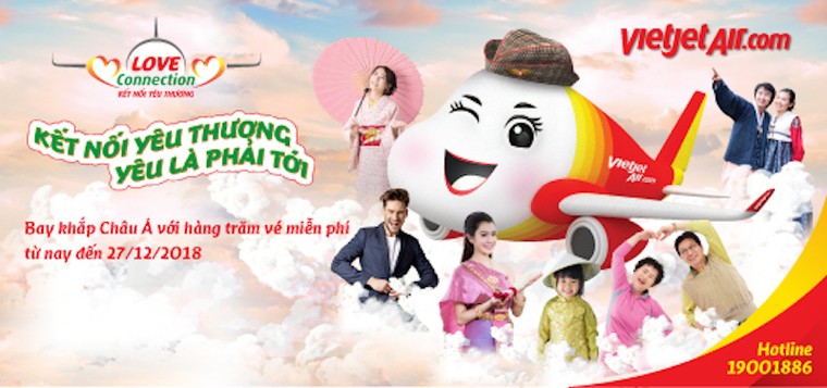 Vietjet công bố chuỗi chương trình ‘Kết nối yêu thương – Yêu là phải tới’ ảnh 1