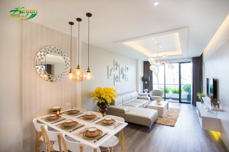 Mật độ cây xanh tại Dự án Green Pearl vượt chuẩn đô thị loại 1 của thủ đô ​ ảnh 1