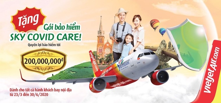 Vietjet tặng gói bảo hiểm COVID-19 lên tới 200 triệu đồng cho mọi hành khách ảnh 1