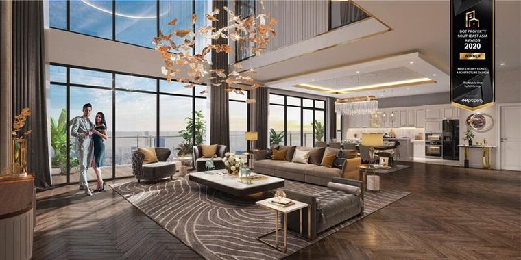 The Matrix One là Dự án hạng sang có thiết kế kiến trúc đẹp nhất Đông Nam Á 2020 ảnh 2