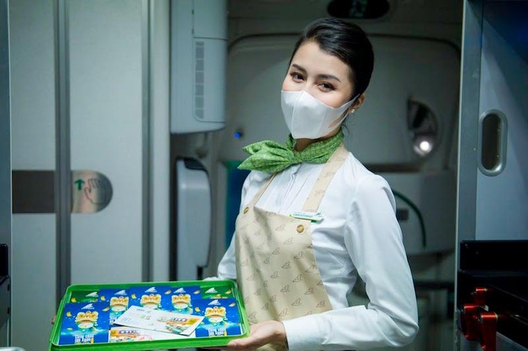 Thông điệp năm mới trên chuyến bay chào Tân Sửu của Bamboo Airways ảnh 1