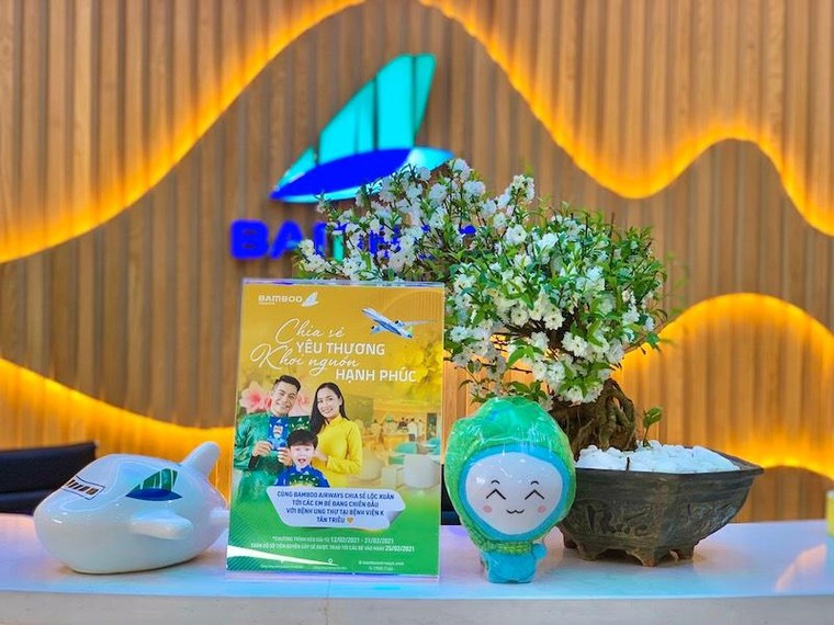 Thông điệp năm mới trên chuyến bay chào Tân Sửu của Bamboo Airways ảnh 3