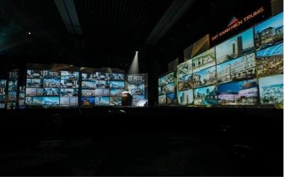 Ấn tượng sắc màu Thập kỷ 3D Mapping lần đầu tiên được trình diễn trong nhà tại Đà ảnh 3