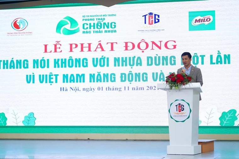 1.500 trường học trên cả nước ‘nói không với nhựa dùng một lần’ ảnh 1