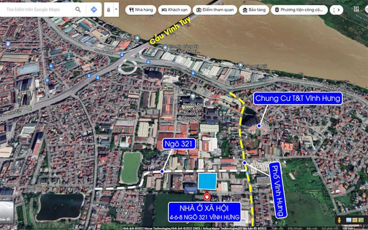 Hà Nội chấp thuận chủ trương đầu tư dự án nhà ở xã hội gần 1200 tỷ đồng tại phố Vĩnh Hưng ảnh 1