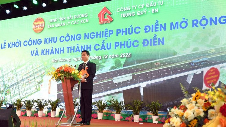 Hải Dương: Khởi công KCN Phúc Điền mở rộng và khánh thành cầu Phúc Điền ảnh 4