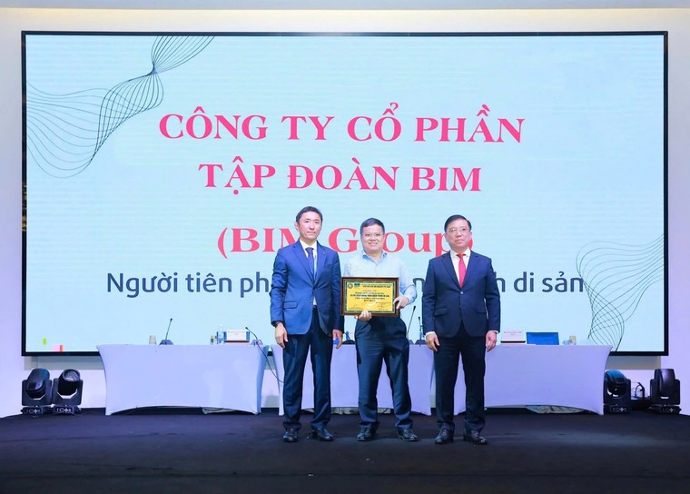 BIM Group được Liên hiệp các hội UNESCO vinh danh “Người tiên phong trên hành trình di sản” ảnh 1