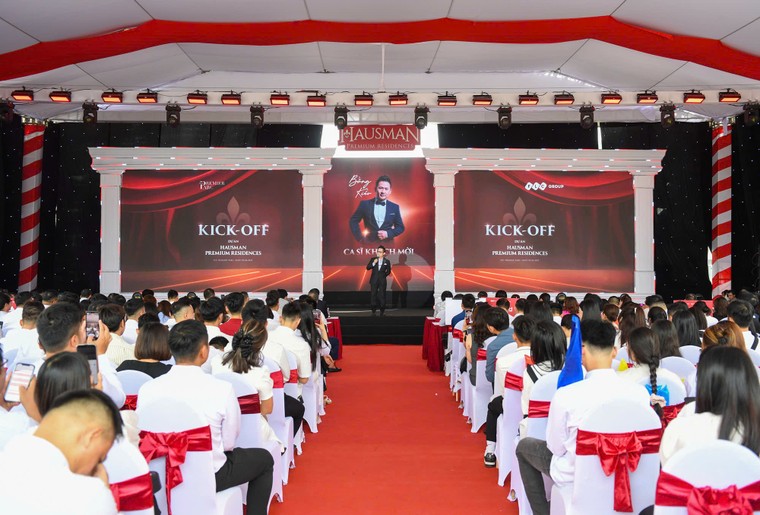 Hơn 400 sales tham gia lễ kick-off, quyết tâm"đánh bay bảng hàng"dự án Hausman Premium Residences ảnh 1
