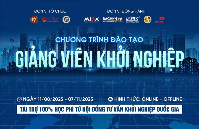 Khai giảng Lớp “Giảng viên Khởi nghiệp” – Lan tỏa tinh thần khởi nghiệp quốc gia ảnh 1