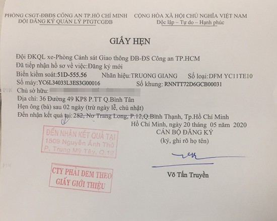 Doanh nghiệp bị làm khó sau khi bấm được biển số đẹp? ảnh 2