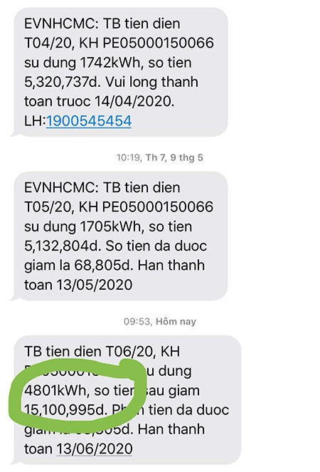 Hóa đơn tiền điện lại tăng chóng mặt ảnh 1