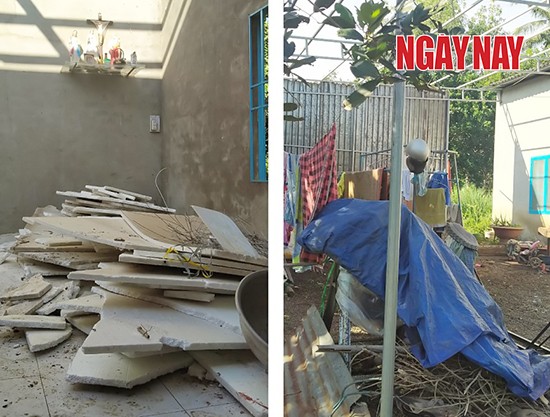 Vụ bị đánh và đuổi ra khỏi nhà sau khi vay tiền: Chính quyền sửa lại nhà cho gia đình nạn nhân ảnh 2