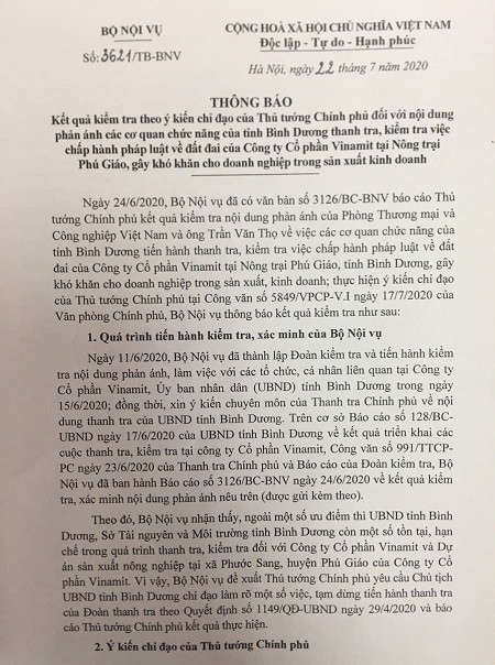 Thủ tướng yêu cầu tạm dừng thanh tra Vinamit ảnh 1
