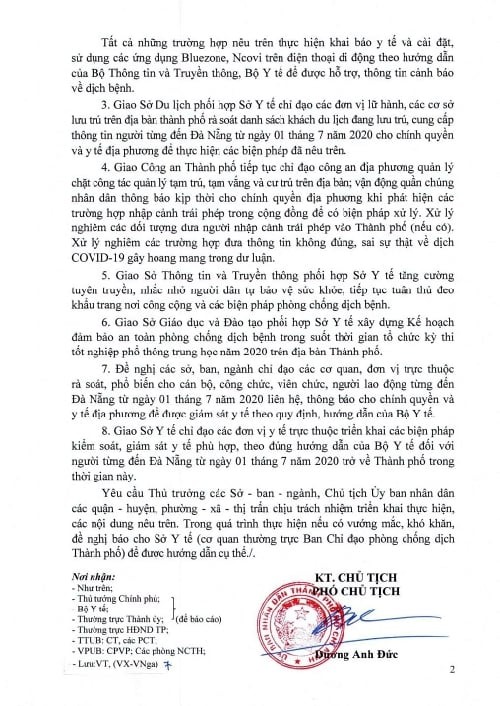 Người từ Đà Nẵng tới TP.HCM được xét nghiệm Covid-19, nếu âm tính sẽ theo dõi sức khoẻ tại nhà ảnh 2