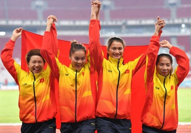 Điền kinh Việt Nam: Lật nhào Thái Lan ở SEA Games, ngang Hàn Quốc tại ASIAD ảnh 3