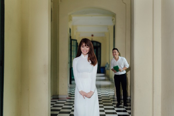 Á hậu Thụy Vân khoe giọng hát ngọt ngào bên MC Hạnh Phúc ảnh 3