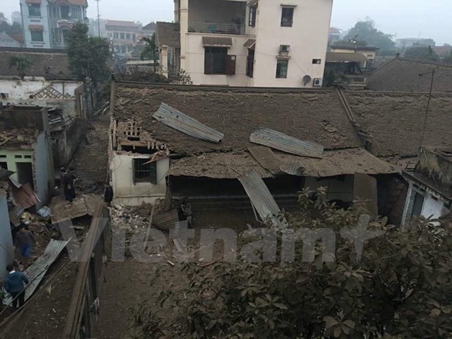 Hiện trường vụ nổ làm 9 người thương vong ở Bắc Ninh ảnh 1