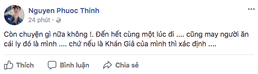 Noo Phước Thịnh bị khán giả ném ly vào người, phải bỏ về giữa chừng ảnh 1