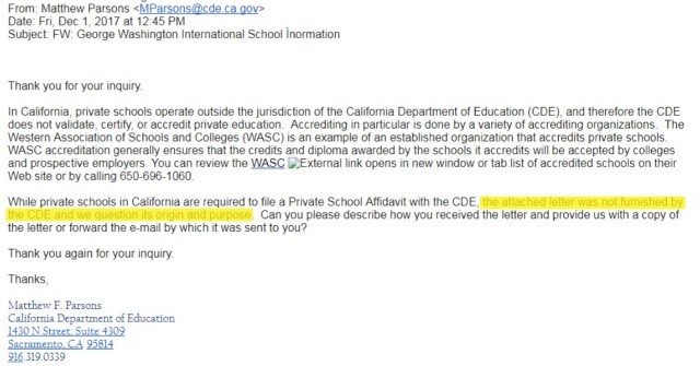 Trường ‘ma’ GWIS làm giả văn bản của chính quyền ảnh 2