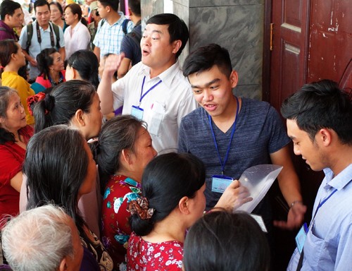 Ông Nguyễn Thiện Nhân đối thoại với hàng trăm cử tri Thủ Thiêm ảnh 1