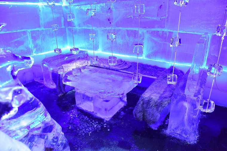 Quán cà phê băng âm 10 độ C đầu tiên tại Hà Nội ảnh 4