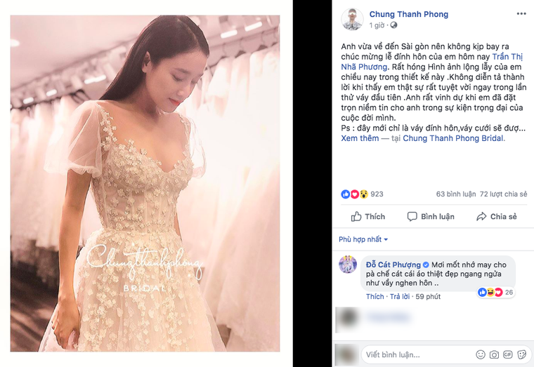 Đòi mặc váy cưới như Nhã Phương, Cát Phượng và Kiều Minh Tuấn sắp có tin vui? ảnh 1