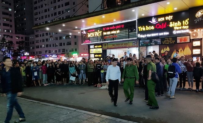 Bé sơ sinh nghi rơi từ tầng cao chung cư Linh Đàm tử vong ảnh 3