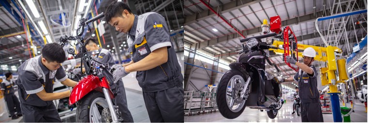 Choáng ngợp với công nghệ hiện đại bên trong nhà máy VinFast Escooter ảnh 8