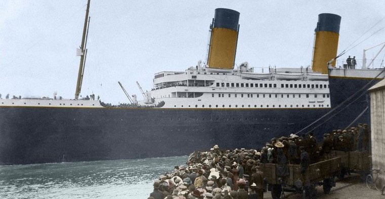 Ảnh chấn động về hành khách trên tàu Titanic trước khi chìm ảnh 1