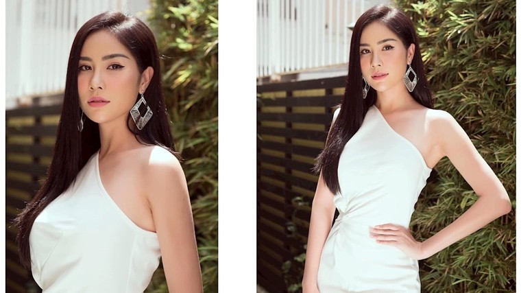 Đại diện Việt Nam tại Hoa hậu Trái đất phá nát ca khúc 'Tàu anh qua núi' ảnh 2