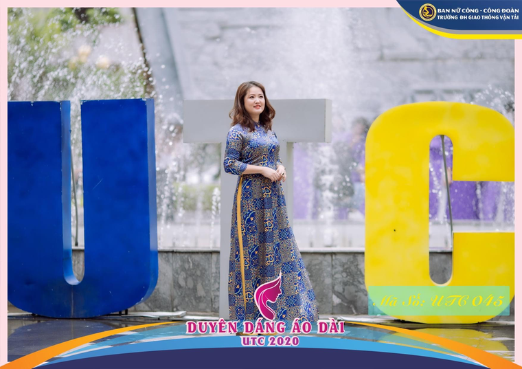 Áo dài duyên dáng bước vào trường Đại học Giao thông vận tải ảnh 5
