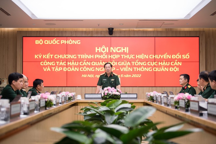 Viettel thực hiện chuyển đổi số công tác hậu cần quân đội ảnh 1