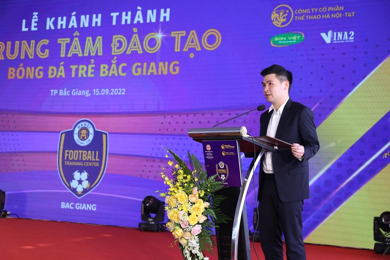 Hanoi FC khánh thành Trung tâm đào tạo bóng đá trẻ Bắc Giang ảnh 2
