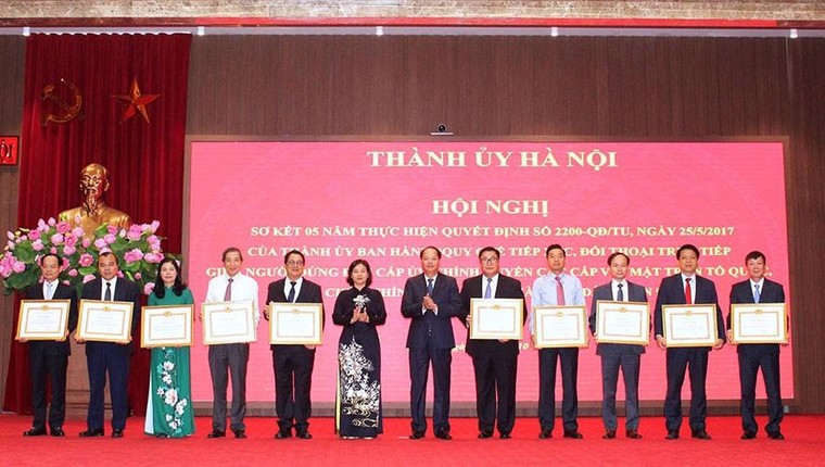 Hà Nội: Đa dạng hóa các hình thức đối thoại để nắm bắt tâm tư của người dân ảnh 1