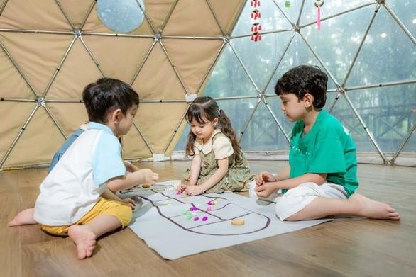 Sống ở Ecopark, trẻ có tuổi thơ gần gũi thiên nhiên ảnh 3