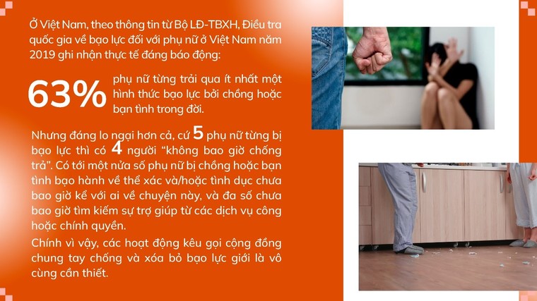 Nhìn lại chiến dịch "Tô cam" của TH và Quỹ Vì Tầm Vóc Việt chung tay chống bạo lực giới ảnh 3