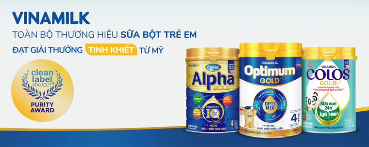 Toàn bộ thương hiệu sữa bột trẻ em của Vinamilk đạt giải Purity Award về an toàn, tinh khiết của Mỹ ảnh 6