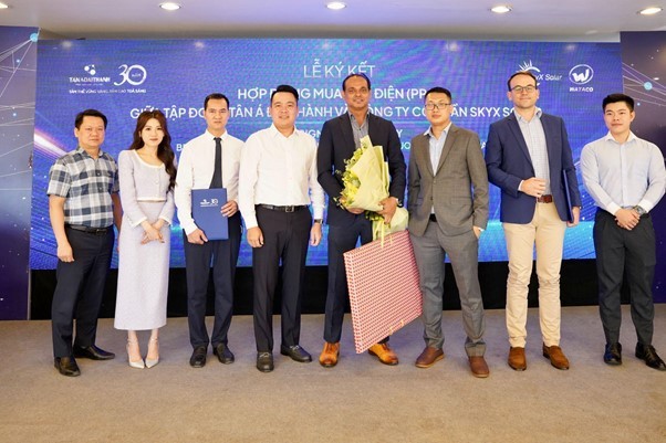 Tân Á Đại Thành hợp tác cùng SkyX Solar phát triển hệ thống nhà máy năng lượng sạch ảnh 4