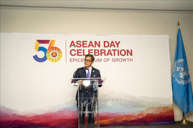 Lễ kỷ niệm 56 năm thành lập ASEAN tại Liên hợp quốc ảnh 2