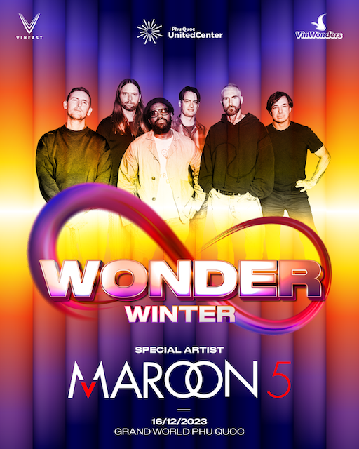 “8Wonder” đưa Maroon 5 đến Phú Quốc United Center ảnh 1