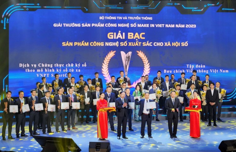 Sản phẩm số của VNPT “chinh phục” Make in Vietnam 2023 ảnh 1