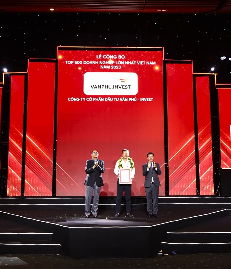 Văn Phú - Invest lần thứ 4 liên tiếp lọt vào Top 500 doanh nghiệp lớn nhất Việt Nam ảnh 1